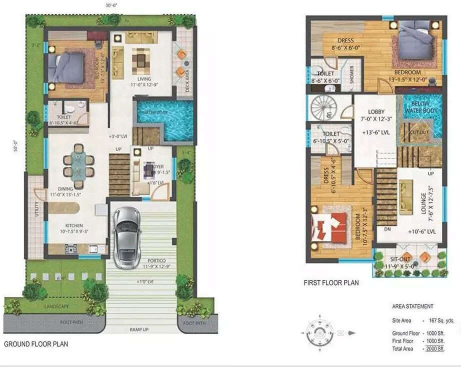 3 BHK 2000 Sq. Ft. Villa