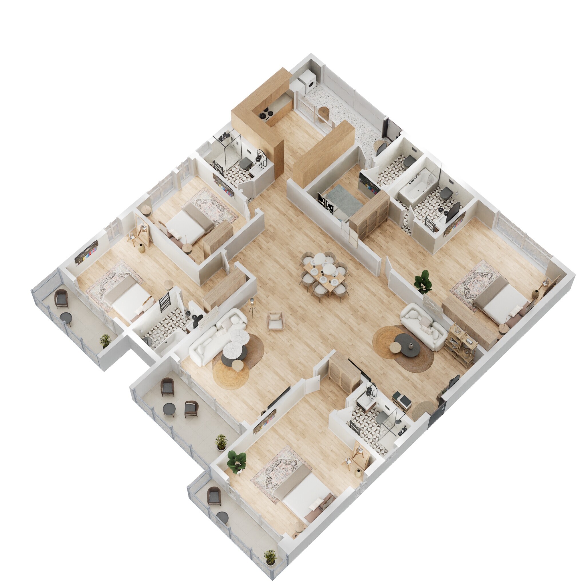 4 BHK 4037 Sq. Ft. Apartment