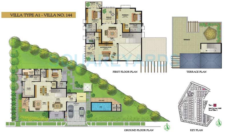 Other, prestige-royal-woods 4 Bedroom 5497 Sq.Ft. Villa In Kismatpur Hyderabad 9418785