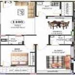 prk rajender residency apartment 2 bhk 1100sqft 20215913175952