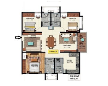  3 BHK Apartment at IRA Moon Glade, Narsingi – for Sale