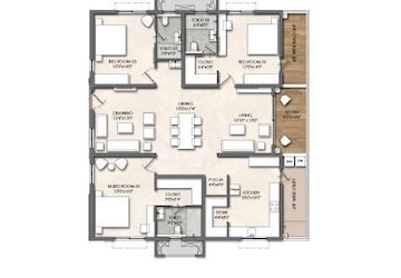 3 BHK Apartment at Rajapushpa Sierra, Tellapur – for Sale