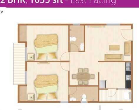 rashmi residency bachupally apartment 2 bhk 1035sqft 20211619131647