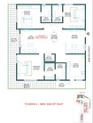 River Front 3 BHK Layout