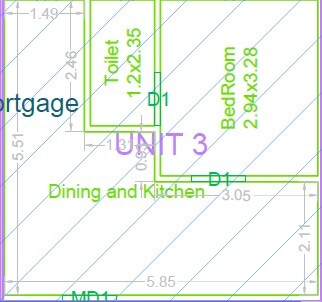 1 BHK 1099 Sq. Ft. Apartment