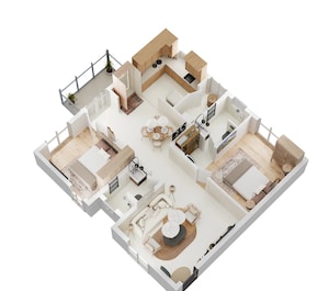 2 BHK 1330 Sq. Ft. Apartment in Vasavi Ananda Nilayam