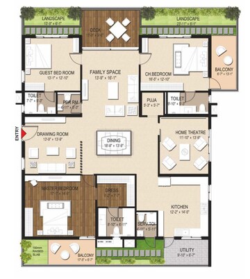  3 BHK Apartment at Sri Aditya Le Grandiose, Jubilee Hills – for Sale