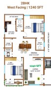 Sri Sadguru Sukruth Aavaas 2 BHK Layout