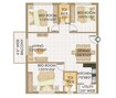 Sri Sairam Lake City Phase I 3 BHK Layout