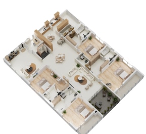 4 BHK 5185 Sq. Ft. Apartment in Sri The Marquise