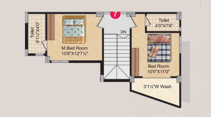 Sri Tirumalas Vidya Vihar 2 BHK Layout