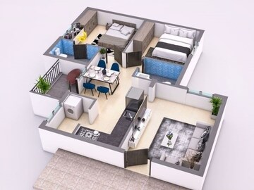  2 BHK Apartment at Reliance Sunshine, Isnapur – for Rent