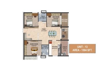 2 BHK Apartment at Sunyuga Vantara, Kompally – for Sale