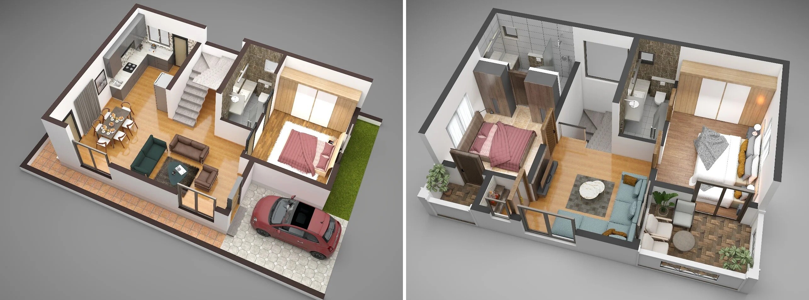 Floor plan of 3 BHK 2851 Sq. Ft. Villa in Suvarna Gowri Hills, Hyderabad