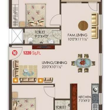 svbd pr greenview apartment 2 bhk 1220sqft 20213822123830
