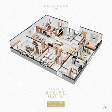  4 BHK Apartment at The Trilight, Kokapet – for Sale