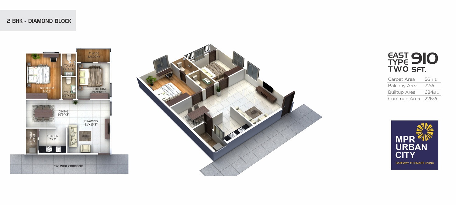 transquillo mpr urban city apartment 2 bhk 561sqft 20203102153145