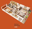 Trio Padmavathi Blooms 3 BHK Layout