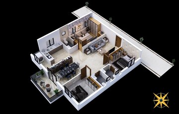  3 BHK Apartment at Tripura Green Alpha, Tellapur – for Sale