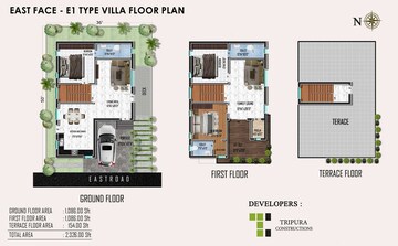 3 BHK Villa at Tripura Landmark IV, Bowrampet – for Sale