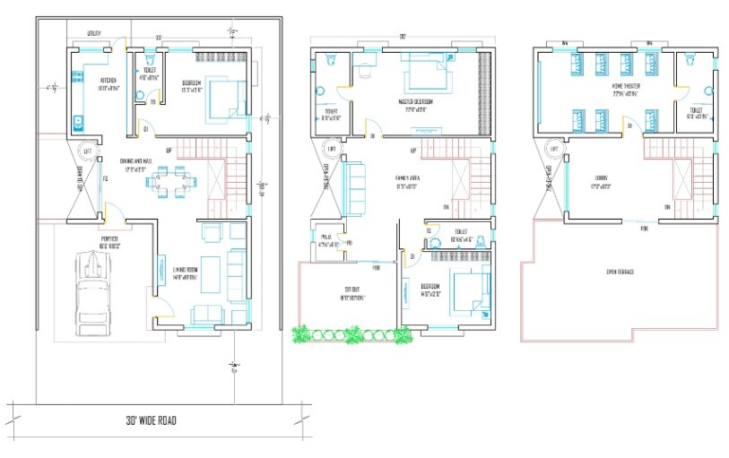 3 BHK 3412 Sq. Ft. Villa