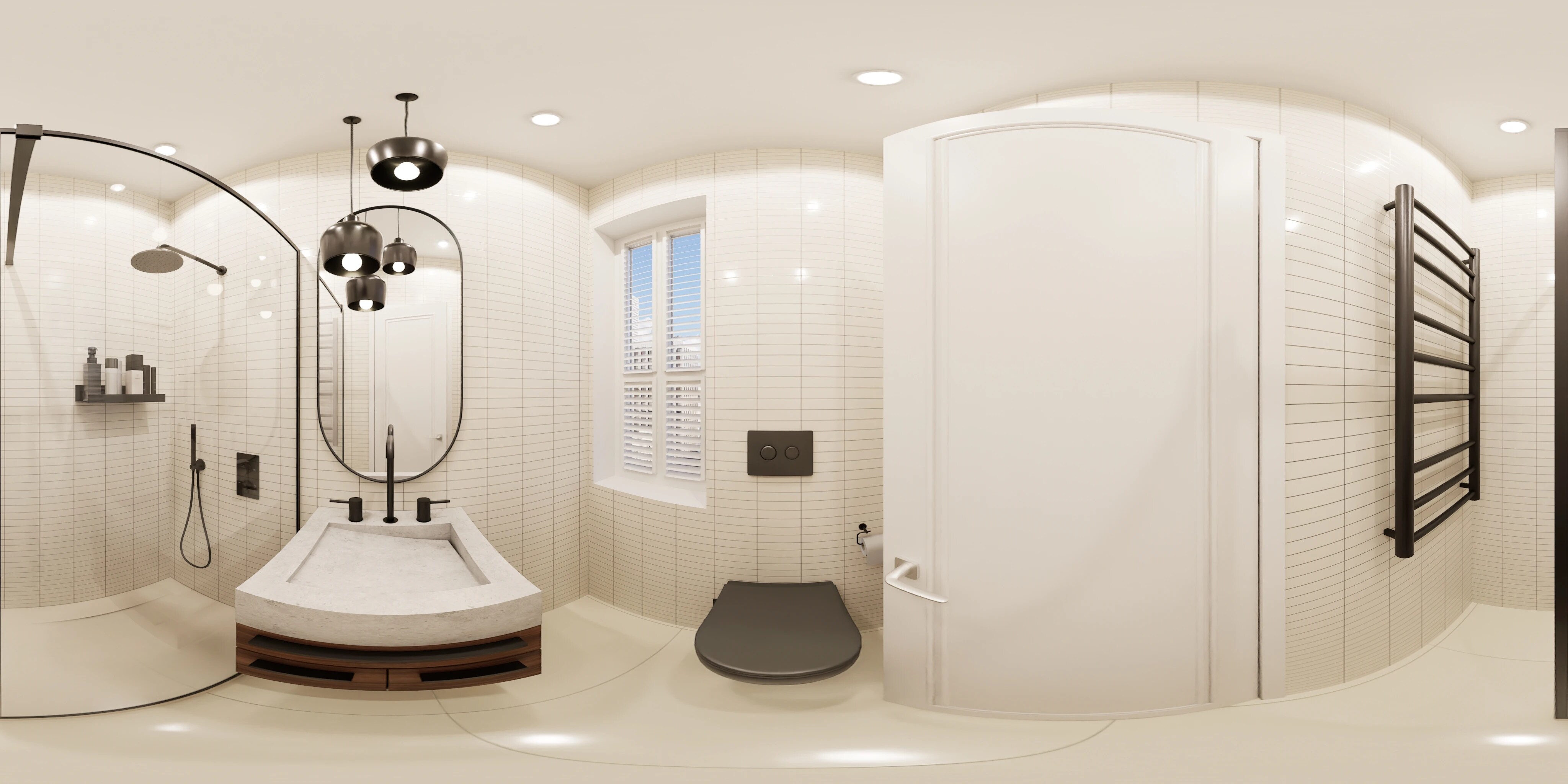 Floor plan of 3 BHK 1335 Sq. Ft. Apartment in Urbanrise Opulence, Hyderabad