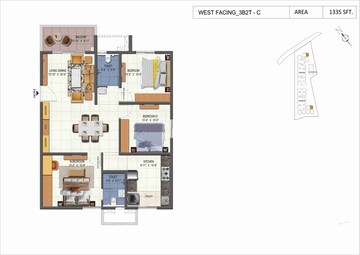 3 BHK Apartment at Urbanrise Opulence, Bachupally – for Sale
