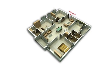  3 BHK Apartment at Vaibhavi Vihaan Shikhara, Kollur – for Sale