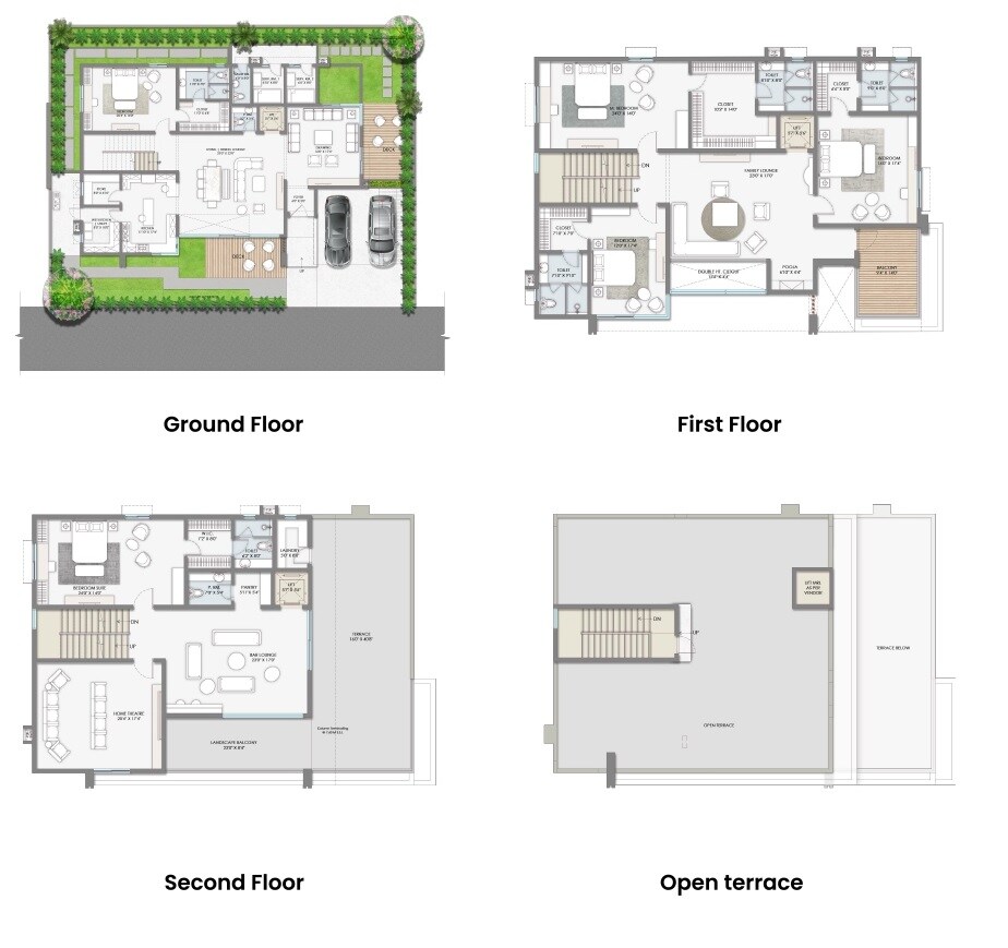 5 BHK 5891 Sq. Ft. Villa