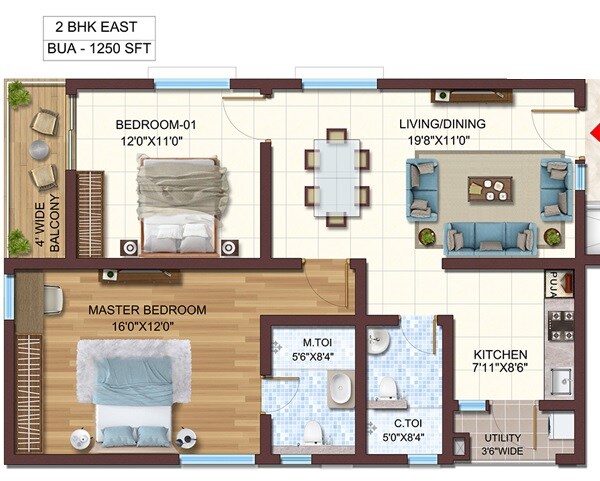  2 BHK Apartment at Vasavi Atlantis, Narsingi – for Sale