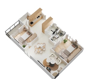 2 BHK 1190 Sq. Ft. Apartment in Vasavi Lake City