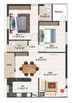 Vasavi Shubakaram 2 BHK Layout