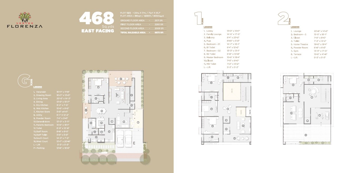 5 BHK 6873 Sq. Ft. Villa