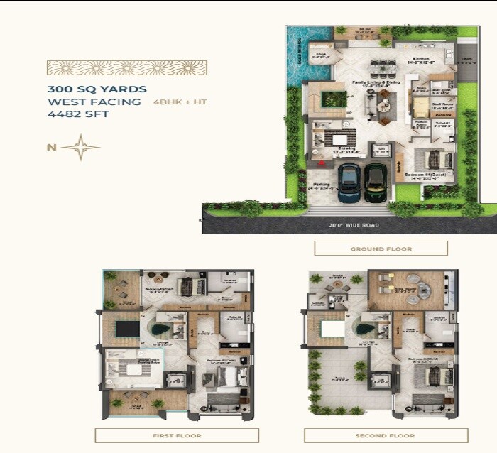 4 BHK 4482 Sq. Ft. Villa