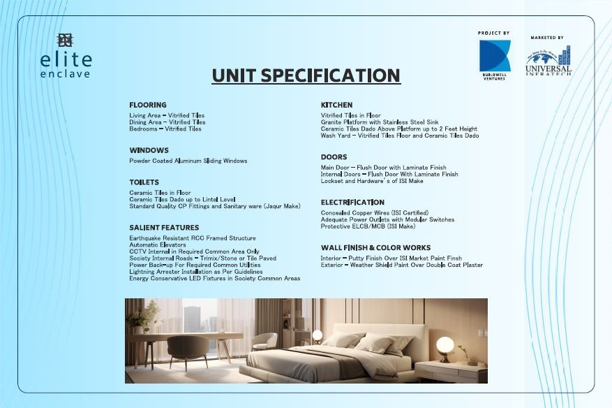 Buildwell Elite Enclave Specification