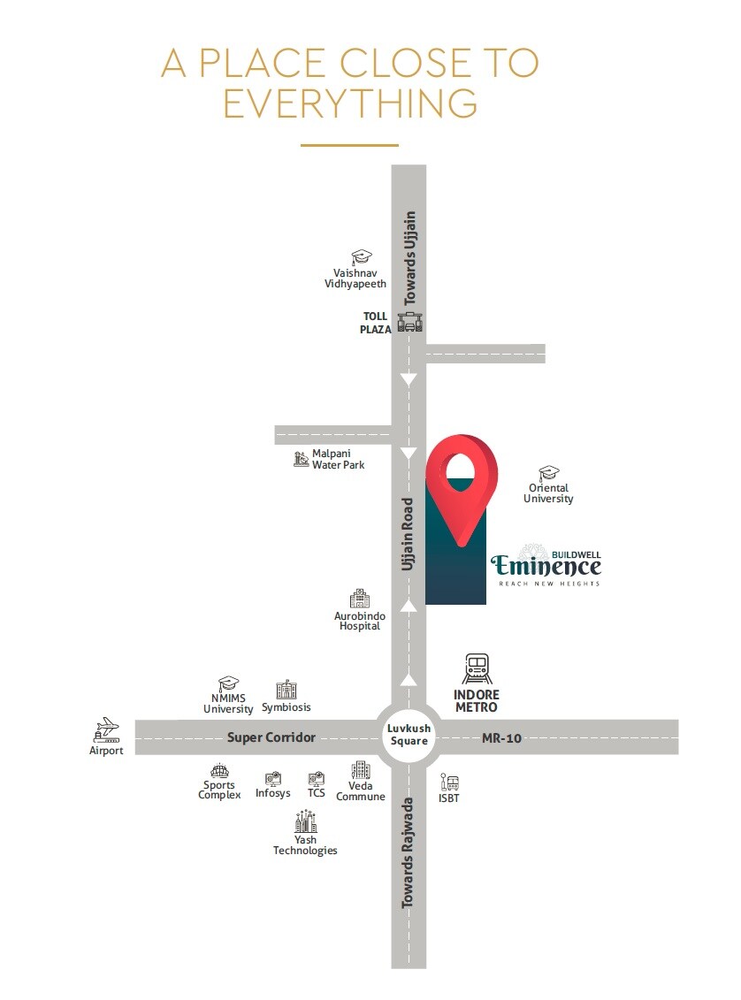 Buildwell Eminence Location Image
