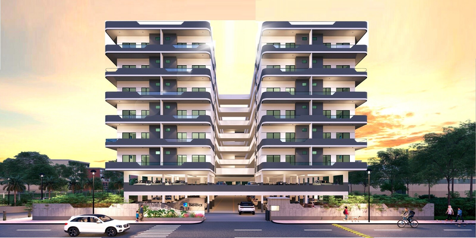 Buildwell Eminence residential project in Jakhiya