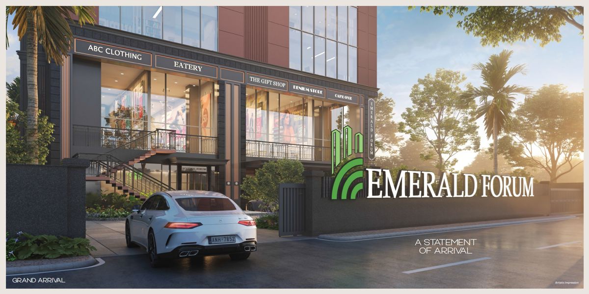 Emerald Forum Entrance View