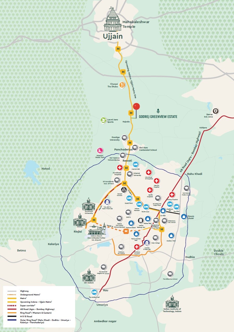 Godrej Greenview Estate Location Image