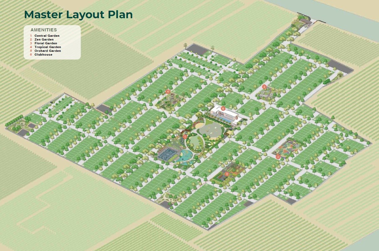 Godrej Greenview Estate Master Plan Image