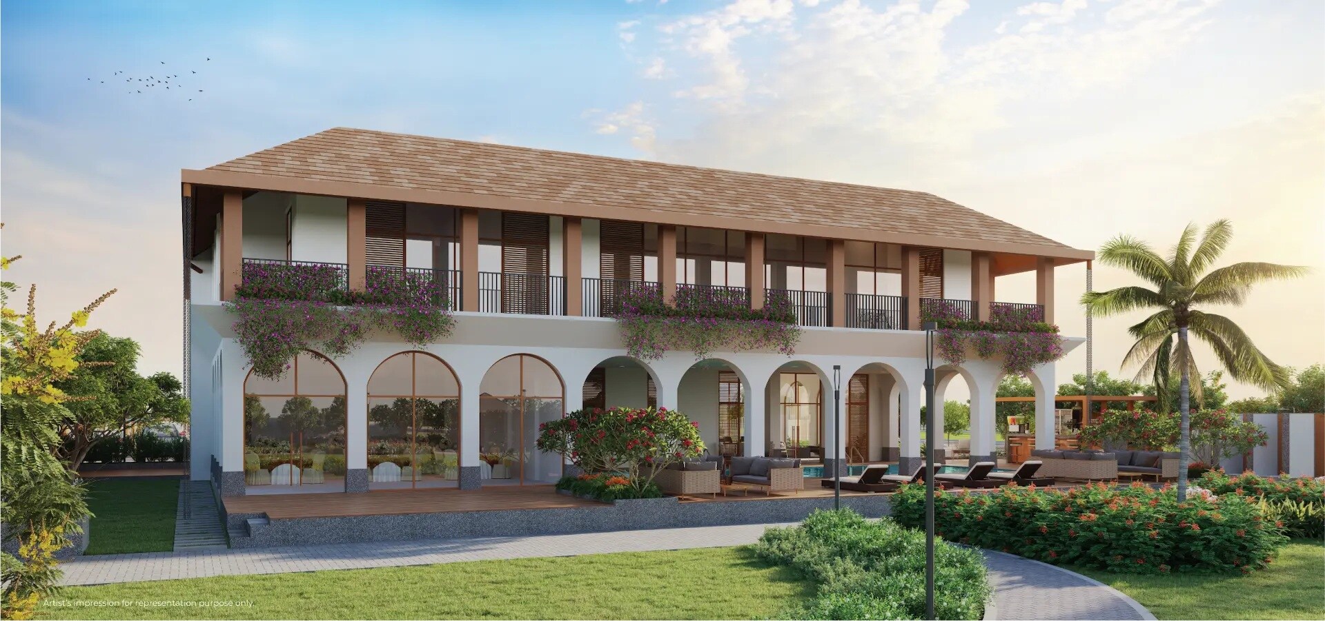 Godrej Verdania Estate Clubhouse External Image