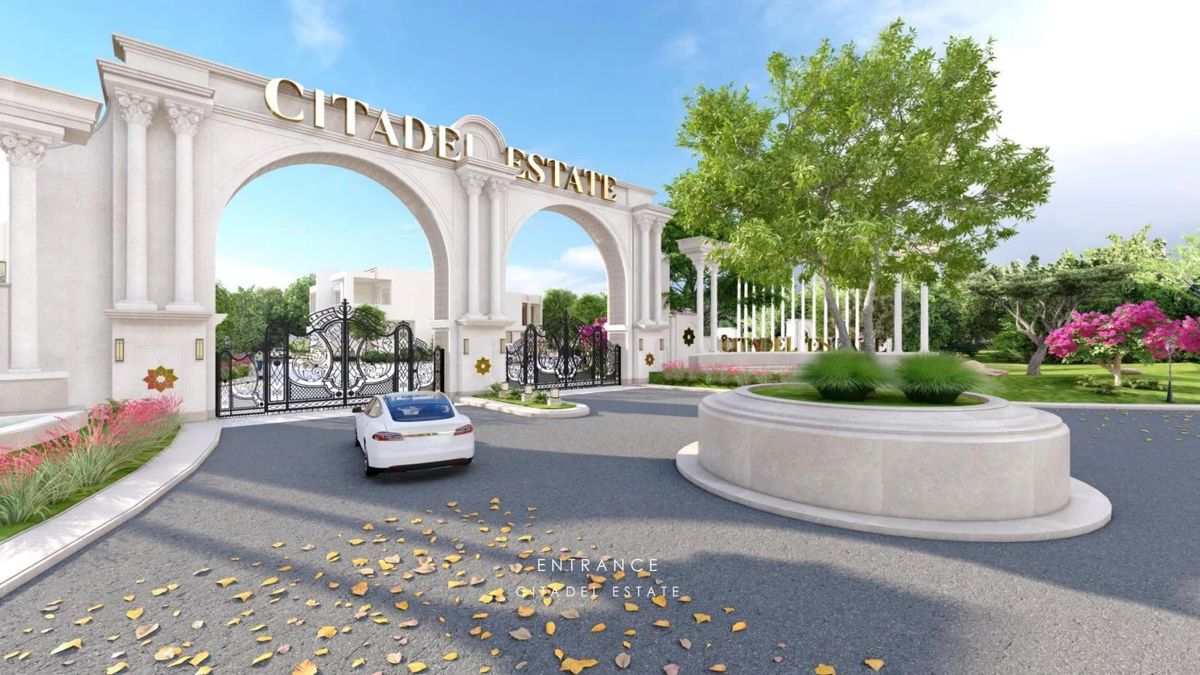 Gokhru Citadel Estate Entrance View
