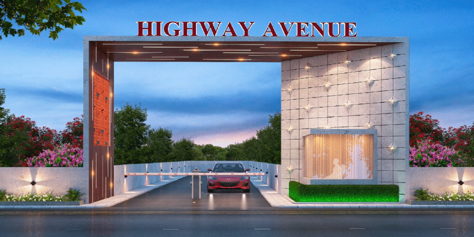 Graceland Highway Avenue residential project in Jetpura