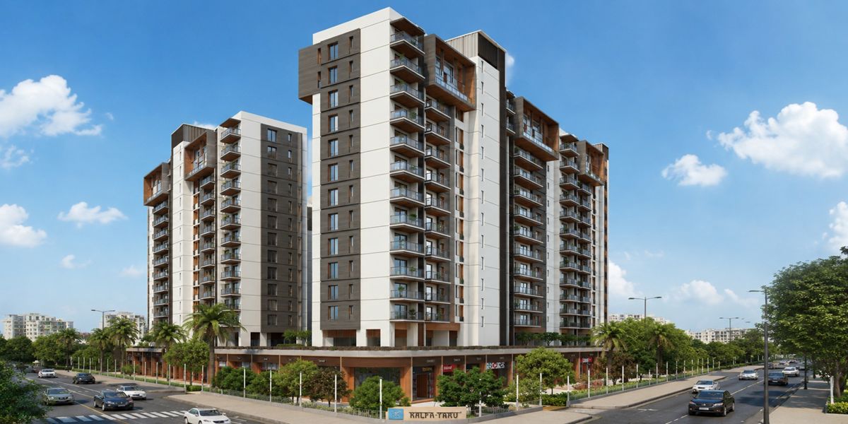Kalpataru Grandeur residential project in Yashwant Niwas Road