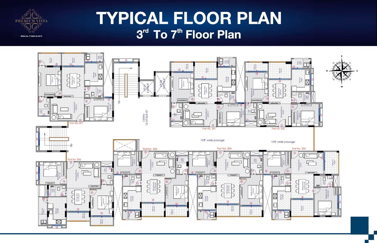 Konark Premium Vista Floor Plans 1