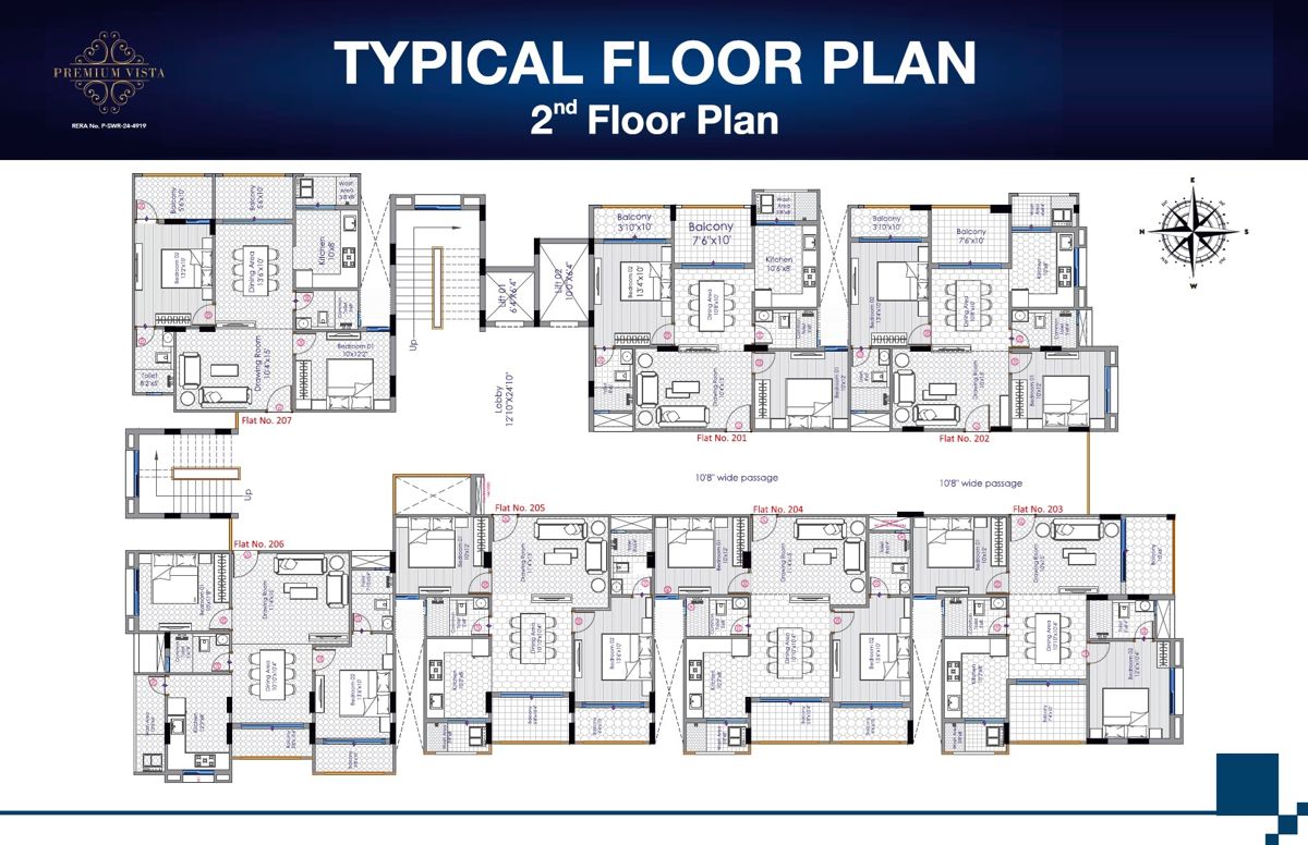 Konark Premium Vista Floor Plans