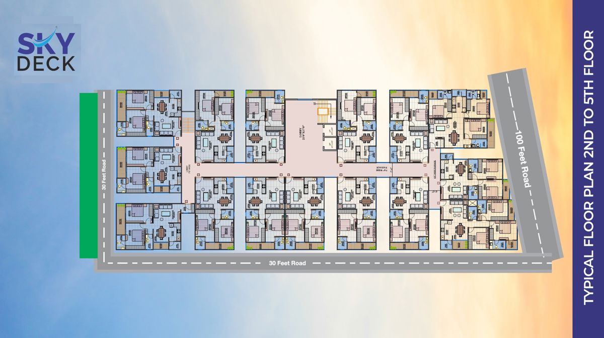 Nirvana Skydeck Floor Plans