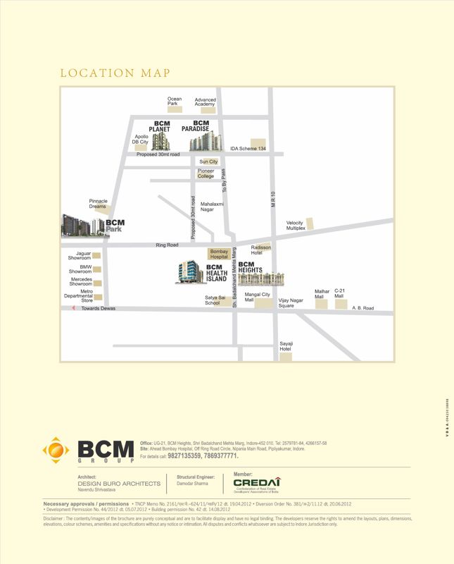 Orange BCM Park Location Image