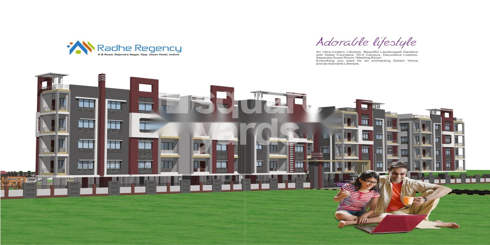 Radhe Regency residential project in Rajendra Nagar