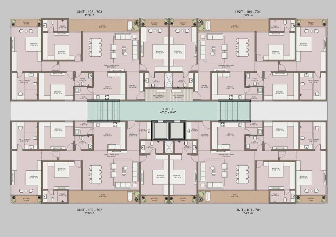 RCM Crown Floor Plans